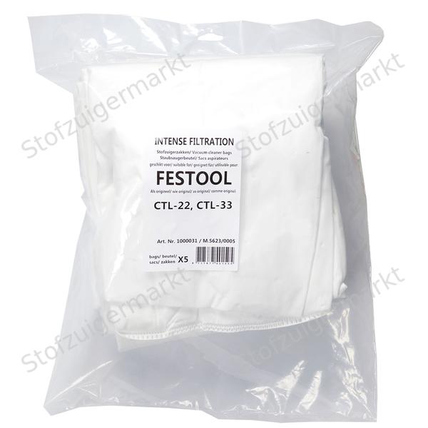 Microfiber - stofzuigerzakken - Festool - polybag