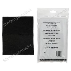 Microfiber - filter - zelfknip - 250x 200mm 4mm - universeel