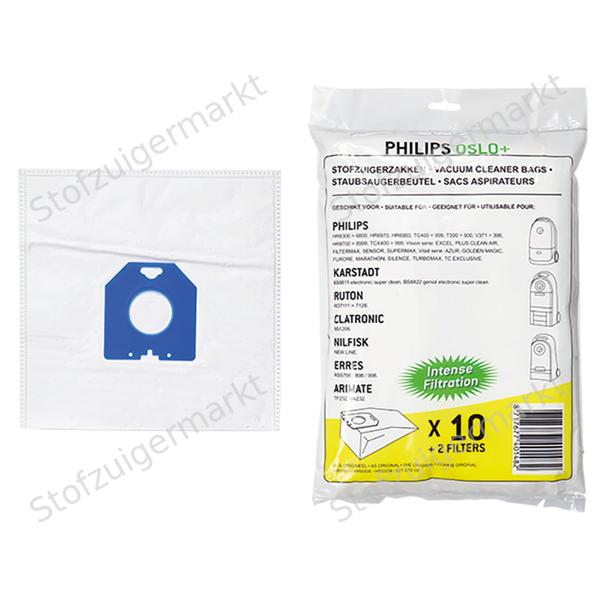 Microfiber - stofzuigerzakken - Philips - polybag