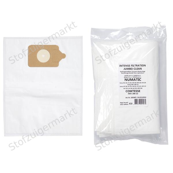 Microfiber - stofzuigerzakken - Comtesse, Numatic - polybag