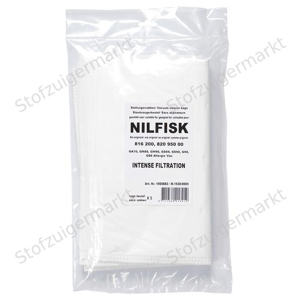 Microfiber - stofzuigerzakken - Nilfisk - polybag