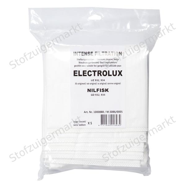 Microfiber - stofzuigerzakken - Electrolux, Nilfisk - polybag