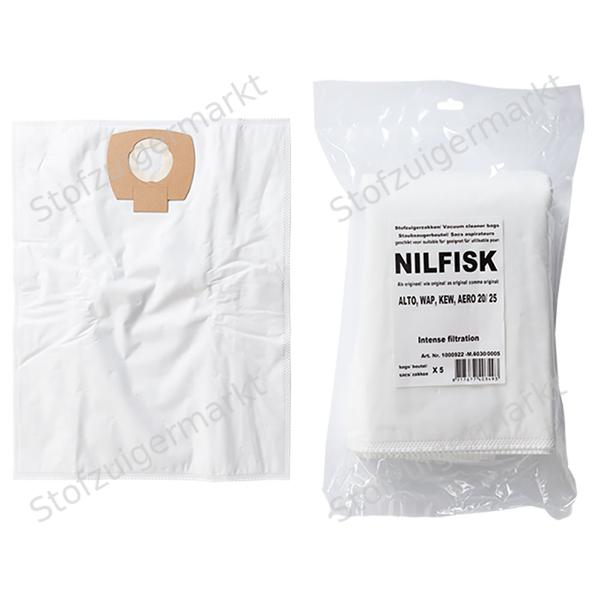 Microfiber - stofzuigerzakken - Nilfisk, Protool - polybag