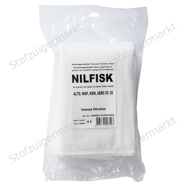 Microfiber - stofzuigerzakken - Nilfisk, Protool - polybag