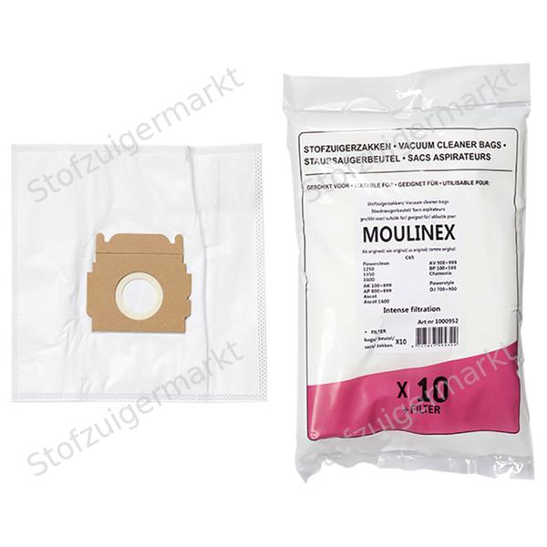 Microfiber - stofzuigerzakken - Moulinex - polybag