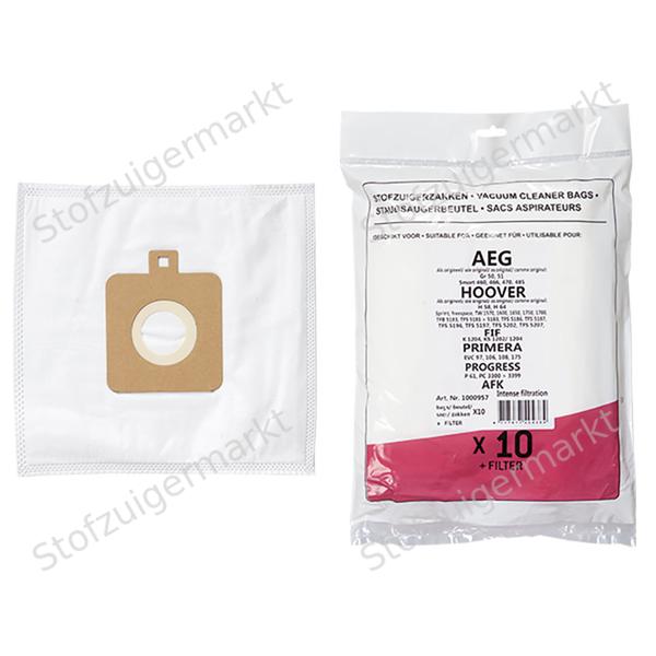 Microfiber - stofzuigerzakken - Aeg, Hoover, FIF - polybag