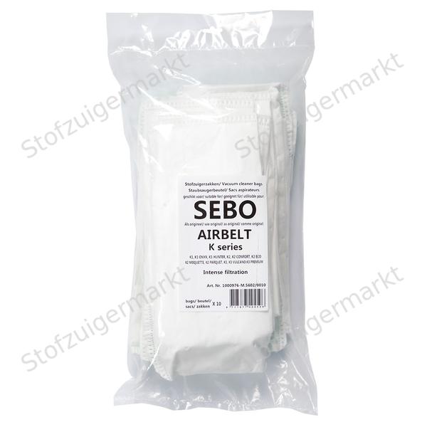 Microfiber - stofzuigerzakken - Airbelt, Sebo - polybag