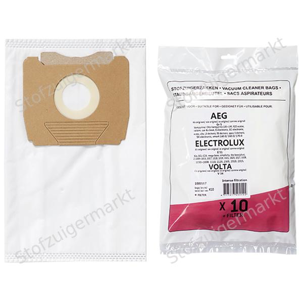 Microfiber - stofzuigerzakken - Aeg, Electrolux, Volta - polybag