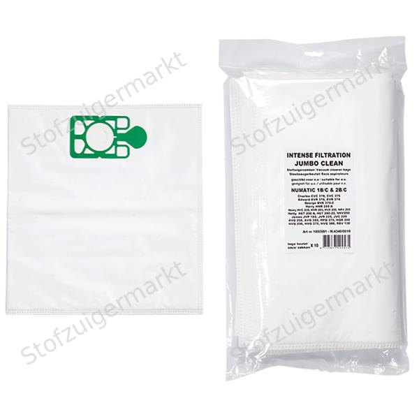 Microfiber - stofzuigerzakken - Jumbo Clean, Numatic - polybag