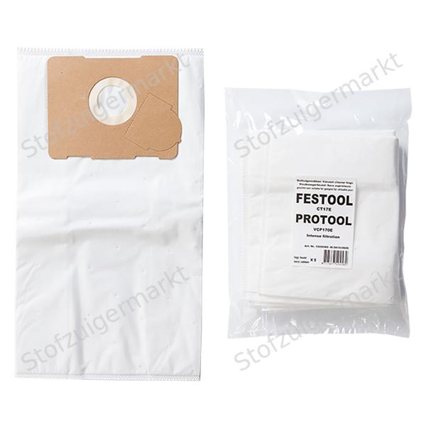 Microfiber - stofzuigerzakken - Festool, Protool - polybag