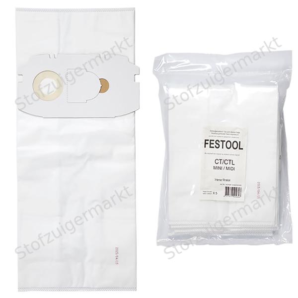 Microfiber - stofzuigerzakken - Festool - polybag