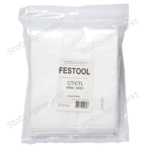 Microfiber - stofzuigerzakken - Festool - polybag