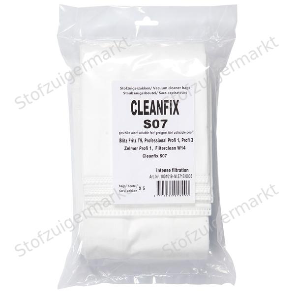 Microfiber - stofzuigerzakken - Cleanfix, Zelmer - polybag