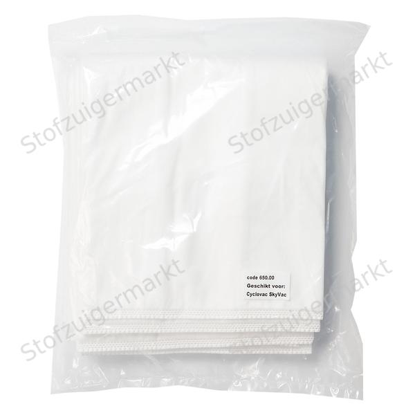 Microfiber - stofzuigerzakken - Cyclovac - Central Vac - polybag (OEM kwaliteit)