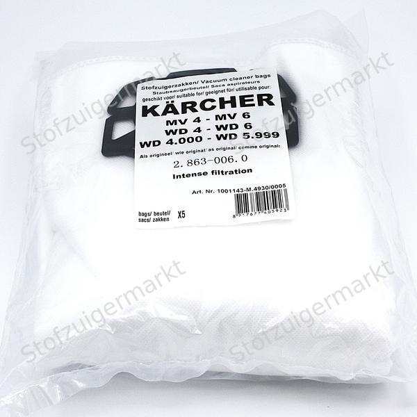 Microfiber - stofzuigerzakken - Kärcher - polybag