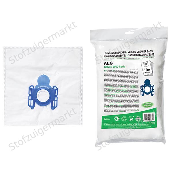 Microfiber - stofzuigerzakken - Aeg, Electrolux, Singer - polybag