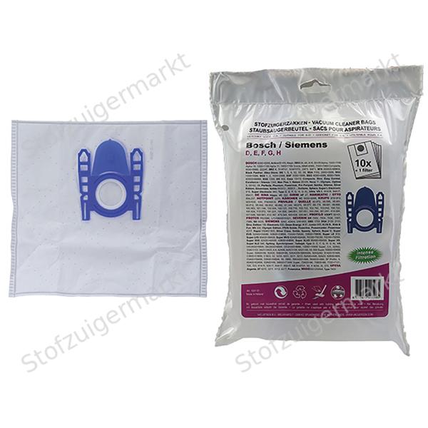 Microfiber - stofzuigerzakken - Bosch, Siemens, Wigo - polybag