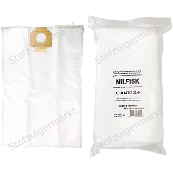 Microfiber - stofzuigerzakken - Nilfisk - stofklasse M - polybag