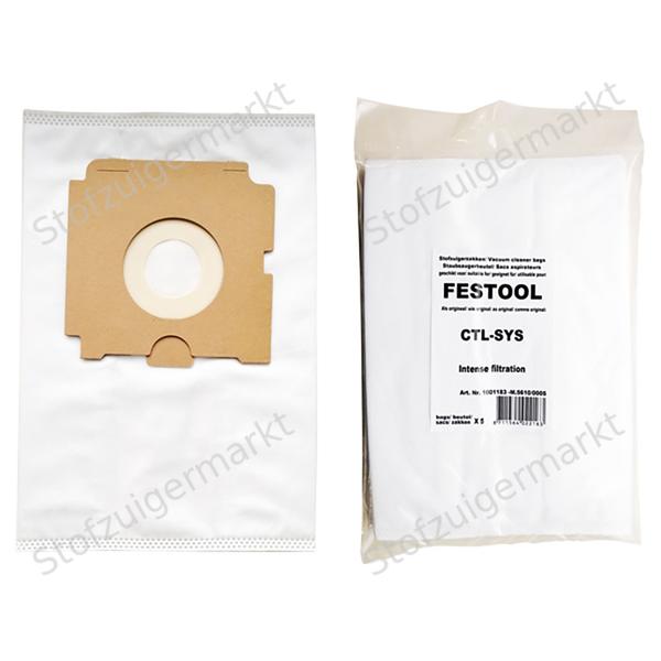 Microfiber - stofzuigerzakken - Festool - polybag