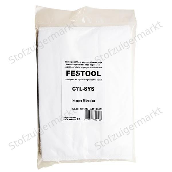 Microfiber - stofzuigerzakken - Festool - polybag