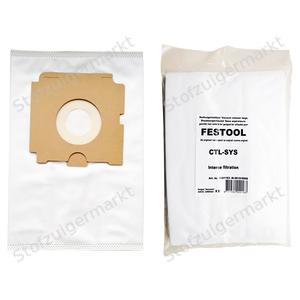 Microfiber - stofzuigerzakken - Festool - polybag