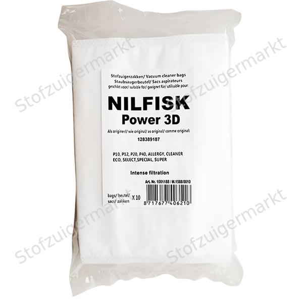 Microfiber - stofzuigerzakken - Nilfisk - polybag