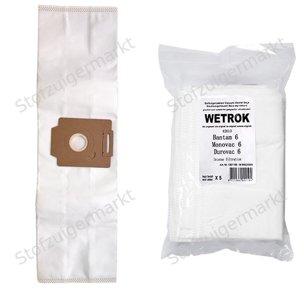 Microfiber - stofzuigerzakken - Wetrok - polybag