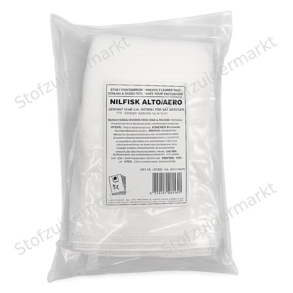 Vakuumbeutel aus Mikrofaser geeignet für Nilfisk Alto Aero – 5 Beutel